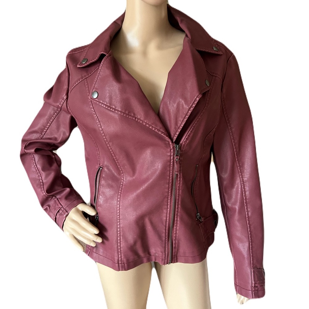 Max Studio faux leather jacket